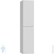 Шкаф-пенал SANCOS Snob T (350х350х1650) подвесной, две дверцы, белый матовый PSNT35W
