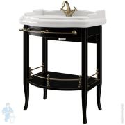 Консоль под раковину Caprigo Треви 70 nero lucido 745х958х545 11511-Console В032