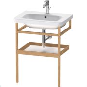 Полотенцедержатель с полкой Duravit DuraStyle 590х805х440 белый матовый/дуб. европ. DS988101876