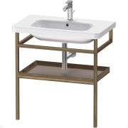 Полотенцедержатель с полкой Duravit DuraStyle 740х805х440 базальт мат./америк. орех DS988204377