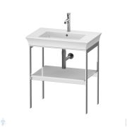 Консоль под раковину Duravit White Tulip WT454008585 684х450х760 напольная, металлическая, 1 полка