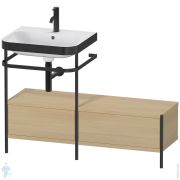Консоль с раковиной Duravit Happy D.2 Plus 1200х850х490 2 ящика, правая, дуб средиземн. HP4760O7171