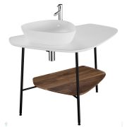 Раковина накладная Ceramicanova ELEMENT 360х360х120 без отв. под смеситель, капучино мат. CN6050MC