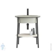 Раковина накладная Ceramicanova ELEMENT 608х385х122 антрацит мат. CN6048MH