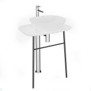 Раковина накладная Ceramicanova ELEMENT 600х380х138 без отв. под смеситель, розовый мат. CN6049MP
