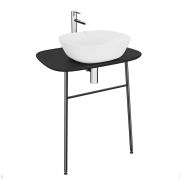 Раковина накладная Ceramicanova Element 380х380х150 квадратная, без перелива, белый CN5032