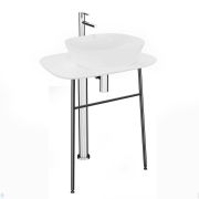 Раковина подвесная Ceramicanova Element 407х217х100 чаша справа,отв. под смес.,белый мат. CN6051RMW