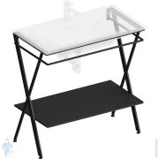 Раковина накладная Ceramicanova ELEMENT 600х380х138 темный антрацит мат. CN6049MDH