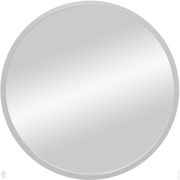 Зеркало Континент Мун (600х600) с белой рамой