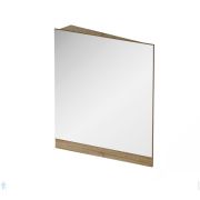 Зеркало RAVAK 10° 550 L (550х110х750) темный орех X000001072