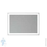 Раковина накладная/подвесная GSI Nubes 1000х500х170 с переливом, с отв. под смеситель,белый 9623111