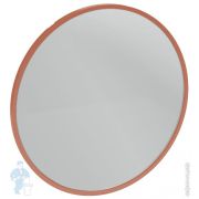 Зеркало в раме Jacob Delafon Odeon Rive Gauche 50см, круглое, цвет: медь EB1176-CPR