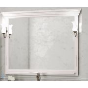 Столешница BelBagno (1404x462x19) МДФ, для 2 раковин, 2 отв. под смес., Bianco Opaco EK-140-2-BO