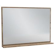 Тумба с раковиной Burgbad Yumo 815х610х470 подвесная, LED, 2 ящика, стекло/серый глянец SFMX082F3194