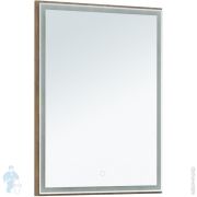 Зеркало Aquanet Nova Lite 60 (600х800x32) с LED подсветкой, дуб рустикальный 249510