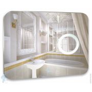 Зеркало Континент Elegant (1000x700) с LED подсветкой 6000K, косметическим зеркалом и сенсором