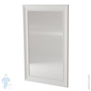 Раковина Knief Glow (550х400х900) напольная, вывод в стену, белая матовая 0600-063-01WA