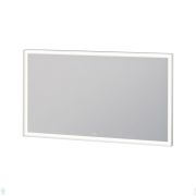Зеркало Duravit L-Cube 1200х700х67 с 4-сторонней подсветкой, диммер, белый матовый LC7383018180000
