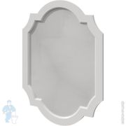 Раковина напольная Migliore OLIVIA (840х560х1135) стеклокомпозит, белая/золото ML.OLV-45.100.BI.DO