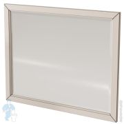 Зеркало Caprigo Альбион 100-120 керамик 1000х805х27 без полки 10332-085