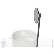 Раковина Vitra Plural 500х525 напольная,антибактериальное покрытие,бежевый матовый 7814B420-004