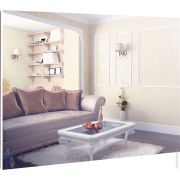 Раковина Villeroy & Boch Memento 2.0 4A228GR1 (800x470) с 1 отверстием, шлифованный низ, белая