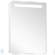 Зеркальный шкаф AQUATON Америна 60 1A135302AM01R 606х140х810 подвесной с подсветкой, петли прав., белый глянец
