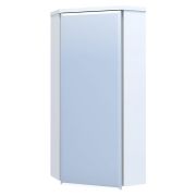 Зеркальный шкаф VIGO Alessandro (300х300х720) угловой, белый