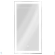 Зеркало-шкаф Континент Mirror Box 350х650 левый, Led подсветка, сенсорный вкл., доводчик, черный