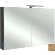 Шкаф зеркальный Jacob Delafon RYTHMIK (1000х143х650) EB797RU-E70 подсветка, 2 дверцы, арлингтонг.дуб