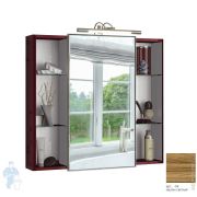 Зеркало-шкаф Caprigo Аккорд 80 каштан светлый 792х765х177 с подсветкой 2231-94
