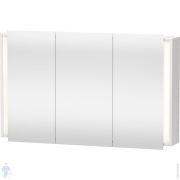 Зеркало-шкаф Duravit Ketho 1200х750х180 с подсветкой, 4 полки, белый глянец KT753302222