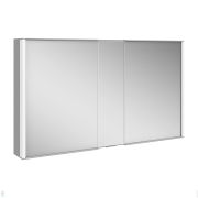 Зеркало-шкаф Keuco Royal Match 1200x700x160 настенный,подсветка, диммер, розетки,серебр. 12804171301