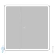 Зеркальный шкаф BelBagno (800х150х800) 2 дверцы, подсветка, сенсор SPC-MAR-800/800-2A-LED-TCH