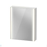 Зеркало-шкаф Duravit XViu 620х800х156 с подсветкой, петли слева, диммер,розетка, шампань XV7131LB1