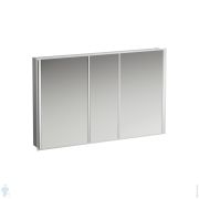 Шкаф зеркальный LAUFEN Frame25 4.0885.4.900.145.1 (1200х750х150) с подсветкой, сенсорный выключатель, белый