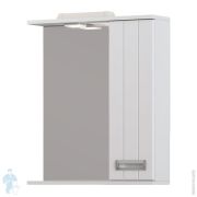 Зеркало-шкаф VIGO Diana 600х150х700 правый с подсветкой, белый, вертикальная фрезеровка