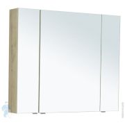 Зеркало-шкаф Aquanet Алвита New 100 (1000х850х172) подвесной, 3 дверцы, дуб веллингтон белый 277545