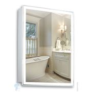 Зеркальный шкаф Silver Mirrors Киото flip 60 600х800х140 подсветка,сенсорн. выключ. LED-00002474
