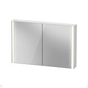 Зеркало-шкаф Duravit XViu 1220х800х156 с подсветкой, диммер, розетка, 3 полки, шампань XV71340B1B1