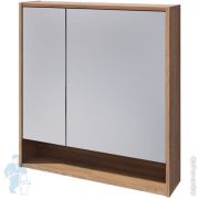 Тумба COMFORTY Прага-60 (755х625х520) подвесная,с раковиной,столешницей,дуб белый 00-00014535
