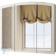 Зеркало-шкаф COMFORTY Палини-100 (900х800х145) подвесной, белый глянец 00004147994