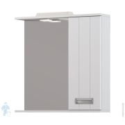 Тумба COMFORTY Эдинбург-60Н(600х950х400) с раковиной,черной столешницей,бетон светлый 00-00004763