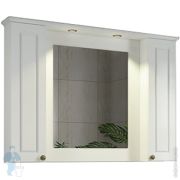 Зеркало-шкаф COMFORTY Палермо-120 (1190х860х150) белый глянец 00004142365