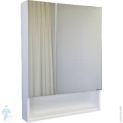 Зеркало-шкаф COMFORTY Никосия-60 (600х800х135) подвесной, белый глянец 00-00011199