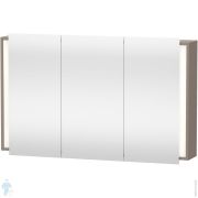 Зеркало-шкаф Duravit Ketho 1200х750х180 с подсветкой, 4 полки, базальт мат. KT753304343