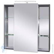 Уценка! Раковина Aquaton Айрис 80 1A722931AG010 802х452х145 мм перелив, литой мрамор, цвет: белый
