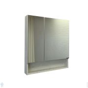 Зеркало-шкаф COMFORTY Никосия-70 (700х800х135) подвесной, без подсветки, дуб белый 00-00006163