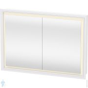 Зеркало-шкаф Duravit L-Cube 1000х700х154 встраиваемый, подсветка, диммер, розетка LC7652018180000