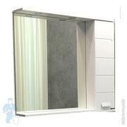 Зеркало-шкаф COMFORTY Модена М-90 (900х786х154) подвесной, белый матовый 00-00001641